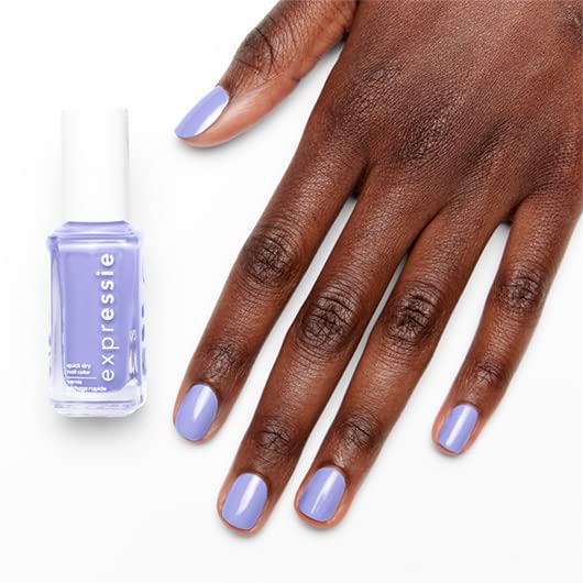 Essie expressie, Quick-Dry Nail Polish, 8-Free Vegan, Bright Lilac, Sk8 With Destiny, 0.33 fl oz - Image 15