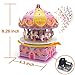 3D Puzzles for Kids, 29 PCs DIY 8-Horse Carousel Music Box Kids Puzzles, Stem Jigsaw Puzzles, Birthday Gift for Girls, Kids Prizes