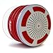 iF013 Bluetooth Shower Speaker - Red and White