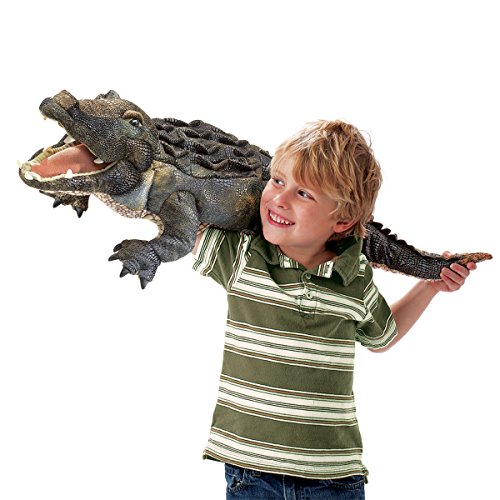 Folkmanis American Alligator Hand Puppet