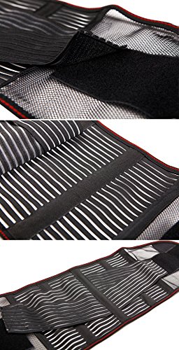 ieasysexy Adjustable Breathable Waist Trainer Tummy Trimmer Slimming Belt Sports Belt With Back Lumbar Support,Postpartum Postnatal Abdomen Binder Waist Firm Compression Body Shaper for Men Women