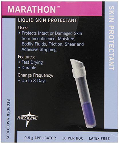 Medline Protectant Skin Marathon Liquid, 10 Count, 0.5 Gram