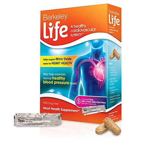 מוצר Blood Pressure Supplement Berkeley Life Nitric Oxide Booster