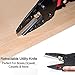 Innovation 3 In 1 Power Cutting Tool Multi Cut With Built-In Wire Cutter，Utility Knife，Pruning Shears, Apply to Handi Cut Set For Wire, Gardening ,Rope,All Types of Hoses and More.