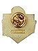 PinMart Veteran American Flag Eagle Pin – Patriotic American Lapel or Hat Pin – Proud to be Retired Army, Navy, Air Force or Marine Corps – Gold Plated Enamel with Secure Clutch Back