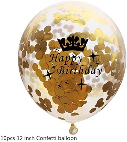 Confetti - 1set Paper Happy Birthday Banner Party Decorations Kids Adult Baby Boy Girl Bunting Confetti Balloons Banner Party Supplies
