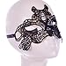 DPIST Masquerade Masks Sexy Lace Eyes Mask for Masquerade Party Fancy Dress Black Plus Bag