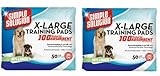 Simple Solution Extra Large Training Pads 100 pk (2x50pk)