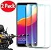 2 Pack - Honor 7A / Huawei Y6 2018 / Y6 Prime 2018 Tempered Glass, FoneExpert Tempered Glass Crystal Clear LCD Screen Protector Guard & Polishing Cloth for Honor 7A / Huawei Y6 2018 / Y6 Prime 2018