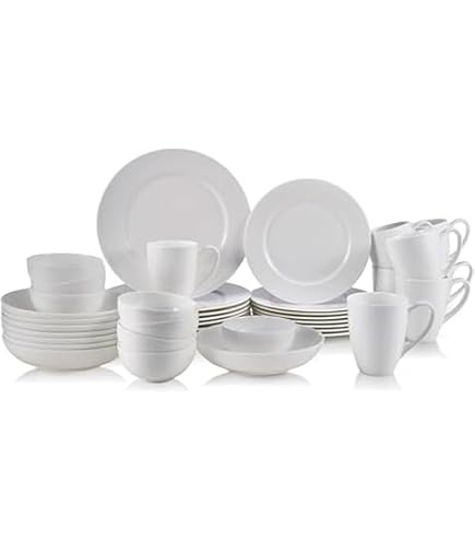 Amazon.com | Michael Wainwright La Rochelle White Dinner 11 In