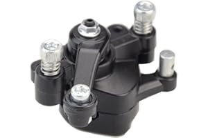 GOOFIT Front Disc Brake Cliper for 2 Stroke 47cc 49cc Pocket Bike Motovox MBX10 MBX11 ATV Quad Dirt Pocket Mini Bike Motorcycle Motocross