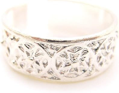 Amazon ピンキーリング フリーサイズ 指輪 小指リング アクセサリー キッズ 子供用 5種類 シルバーカラー R1381 B リング 通販