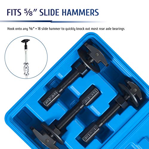 Orion Motor Tech Rear Axle Bearing Puller Tool Set, Rear Axle Bearing