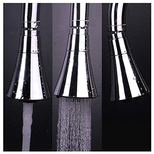 360-Degree Swivel Kitchen Sink Faucet Aerator with 2 Function Swivel Sprayer for Kitchen, Bathroom Faucet - Thumbnail 2