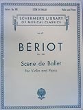 Image de Scene De Ballet Op100 Violin And Piano (Schirmer's Library of Musical Classics)