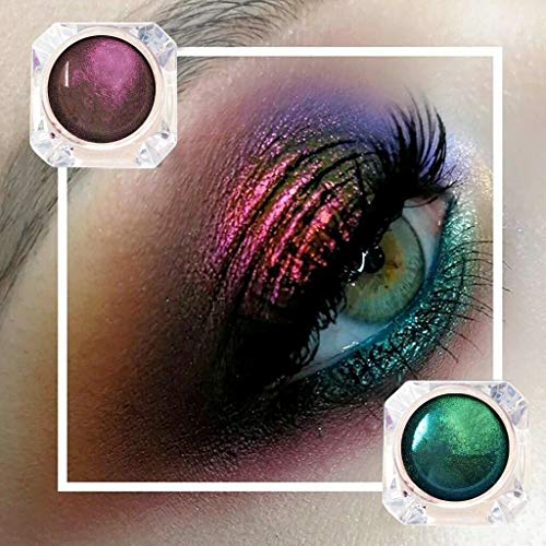 image for MIS1950s 4Pcs Multi-Chrome Shade Shifting Pigments Eye Shadow - Multip