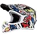 O'Neal 3 SRS Mens Off-Road Rancid Helmet (Multicolored, Large)