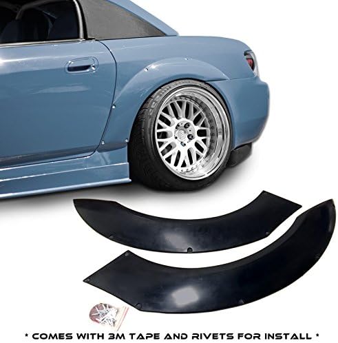 Honda S2000 ASM Style AS Rear Fender Flare Urethane Overfenders for all 00-09 Models