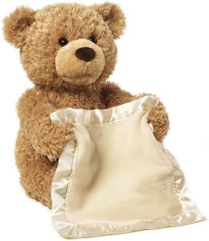 The Peek-A-Boo Animated Bear Stuffed Plush Interactive Animal Six Different Phrases Christmas, Birthday Gift