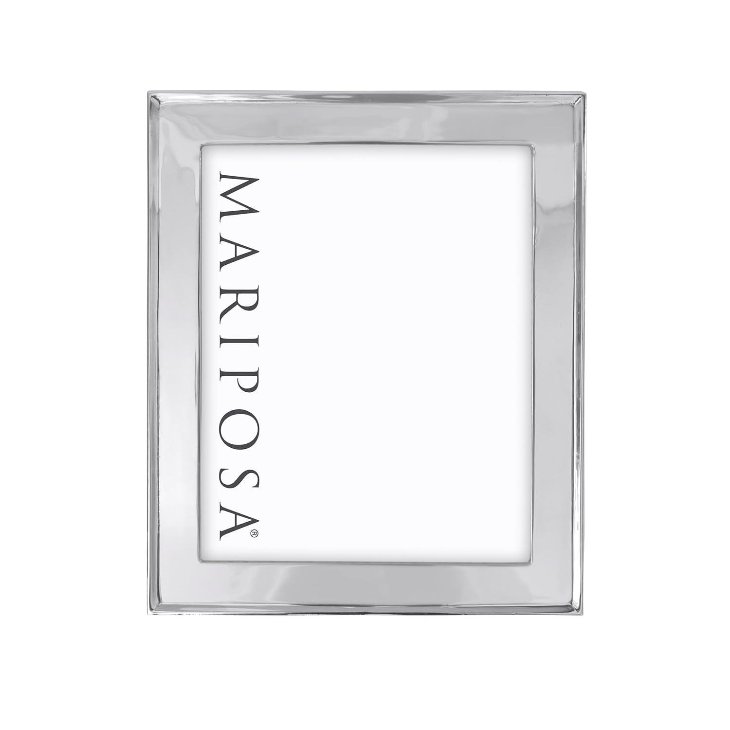 MARIPOSA Picture Frame, Recycled Sandcast Aluminum, Silver