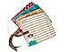 iSuperb? Cute Stationary Bag 4PCS Differently-colored Pouches Canvas Roll-up Pencil Bag Case Cosmetics Bag Pouch for Students Girls Boys (4 PCS Cartoon Roll-up Pencil Bag)