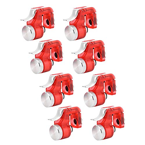 PUBG Mobile Game Controller, 8 Pcs R11 Four Six Fingers Assistant Button Mobile Shooting Trigger Controller for PUBG, Mobile Gaming Joysticks for Smartphone(red)