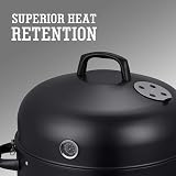 SUNLIFER 3-in-1 Charcoal Smoker Grill 646 sq in 105x63x52.5 cm view 3