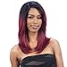 KIMMIE (1 Jet Black) - FreeTress Equal Synthetic Deep Invisible L Part Lace Front Wig