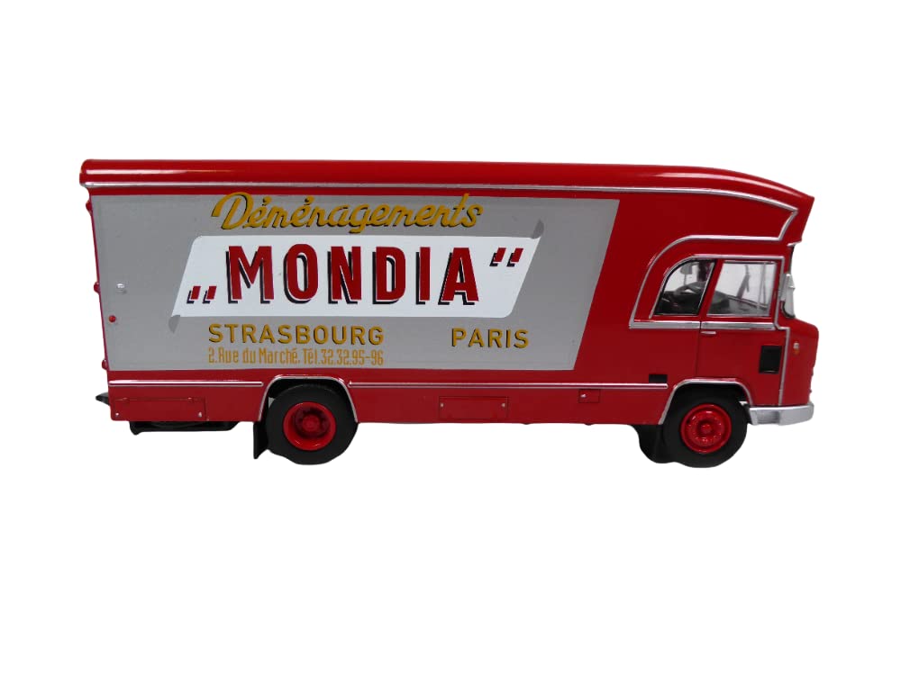 OPO 10 - Truck 1:43 compatible with Berliet GBK6 moving Mondia - Bodywork Pelpel - BER40