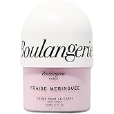 Boulangerie Paris Fraise Meringuee Body Cream, French Strawberry Meringue Fragrance, 240ml/8 fl oz