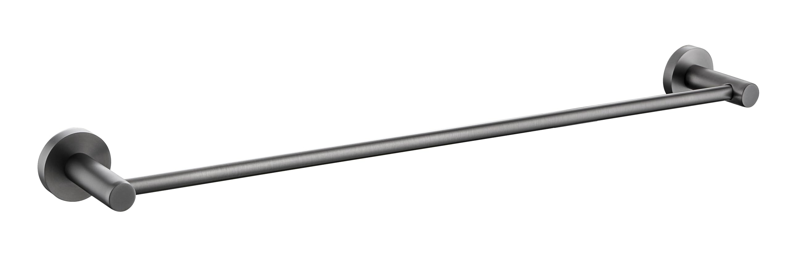 Round Towel Rail Gun Metal Grey