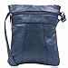 Krediz Leather Crossbody Bags for Women Trendy - Multi Pockets Side Bags for Women - Super Soft Shoulder Bag for Women Crossbody (Regular, Navy)