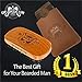 Handmade Beard Brush & Beard Comb Shaping Tool Kit for Mens Beards & Hair