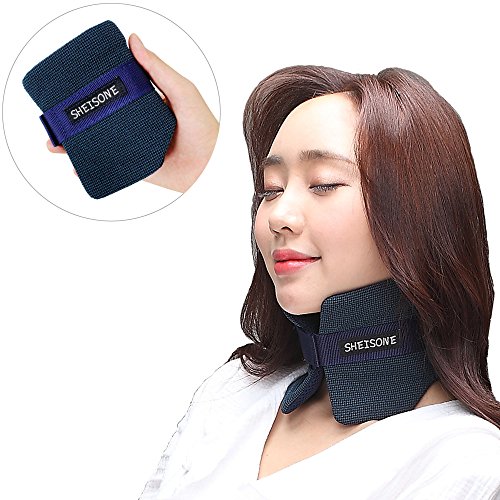 collapsible neck pillow