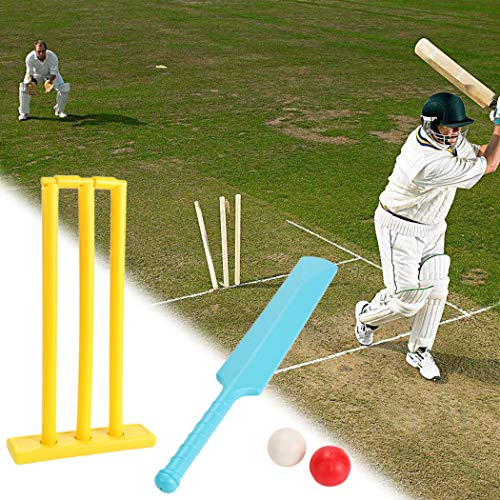 B bangcool Kid's Cricket Set Creative Sports Game Set Ball Game Set for Backyard Beach