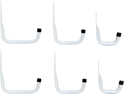 Shepherd Hardware 8096E Heavy Duty Steel Garage Storage Utility Hooks 3 Sizes 6