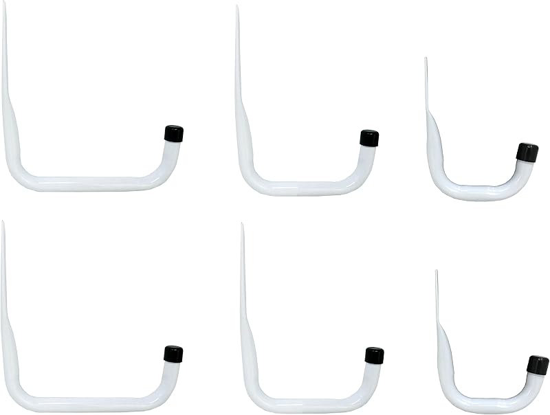 Shepherd Hardware 8096E Heavy Duty Steel Garage Storage Utility Hooks 3 Sizes 6