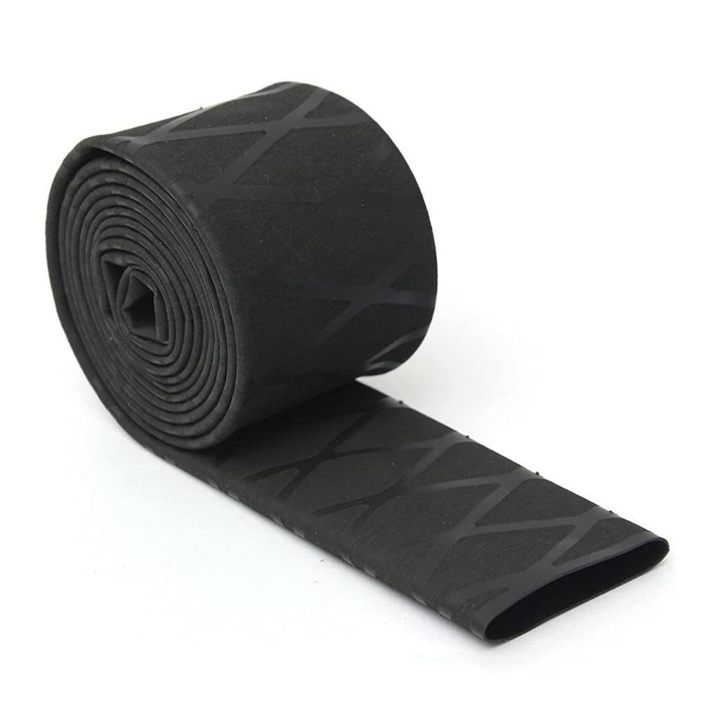WINOMO Waterproof and Insulation Heat Shrink Tubing, Heat Shrink Wrap Tube Sleeve for Fishing Rods Grip Handle with Non Slip Heat Shrink Tube Tubing, Insulation Sealing Wear-Resistant 100 x 2.1 cm