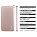 GlocalMe U2 4G Mobile Hotspot Global Wi-Fi with 1GB Global Initial Data, SIM Free, Coverage in Over 100 Countries Featuring Free Roaming, Compatible with Smartphones, Pads, Laptops and More(Gold)