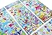 Happy Underwater Sea World Stickers 6 Sheets with Angelfish, Sharks, Starfish, Hippocampus - PVC Ocean Foam Fish Stickers for Kids - 240 Stickers