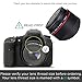 58mm UV Filter, YSDIGI UV Protection Lens Filter with Lens Cloth, Multi-Coated Ultraviolet UV Haze, High Definition Schott B270 Glass, Nano Coatings, Ultra-Slim, HD UV Filter for Outdoor Photography.