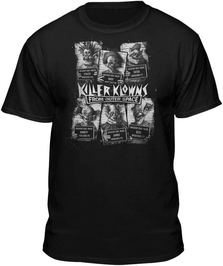 Killer Klowns from Outer Space Official Mugshot Limited Edition Fitted T-Shirt