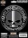 Chroma 8123 Harley-Davidson Skull Classic Emblem Decal