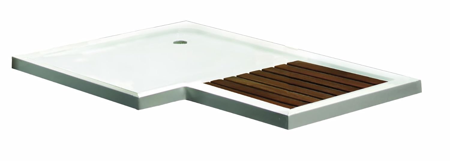 Aqualux 1500 X 1000mm Rh Square Walk In Tray Amazon Co Uk Diy