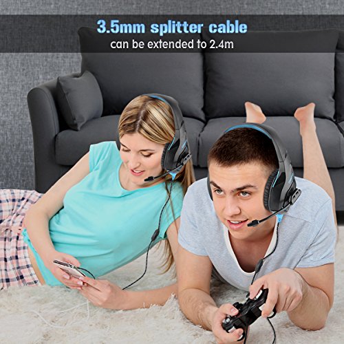 image for Willnorn Gaming Headset for PS4 Xbox One Controller Nintendo Switch PC