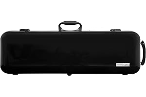 GEWA AIR 2.1 Violin Case Black High Gloss with Additional Side Handle Made in Germany