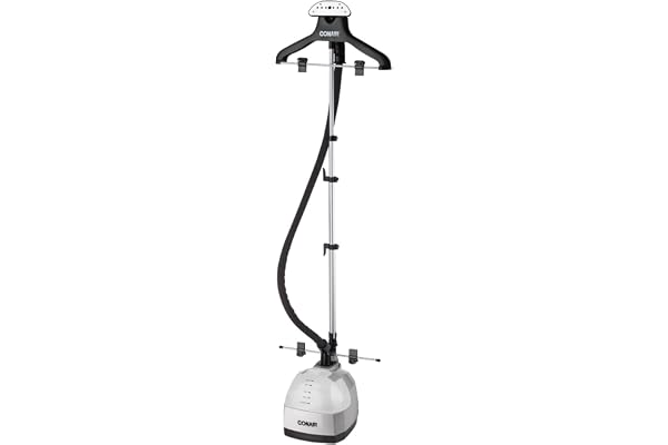 Conair GS28NXC Garment Upright Steamer with Microban, Full Size Standing Steamer for Clothes, 1500W Professional Steam and Pr