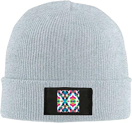 Mortimer Design Artwork Abstract Wool Watch Cap Knit Hat Beanie Cap