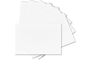 SYLROAL 100 Pack Blank Index Cards 4x6 inches, 250 GSM/92 lb Thick White Cardstock Paper for DIY Greeting Cards, Unlined Note Cards Flash Cards Blank Cards for Postcards, Photo Cards, Recipe Cards