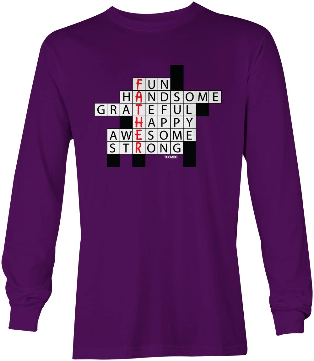 Father Crossword Puzzle - Dad Papa Grandpa Unisex Shirt